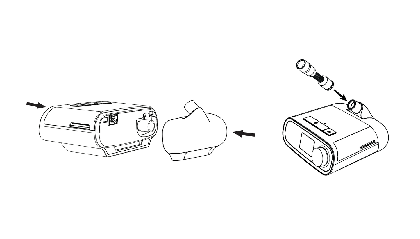 Copertura Philips DreamStation per DreamStation CPAP Pro, Auto-CPAP o Auto-BiPAP