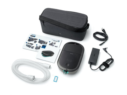 Philips DreamStation 2 Auto CPAP Advanced mit Luftbefeuchter und integriertem 4G Mobilfunkmodem.